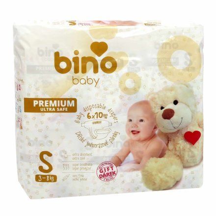 Pleny BINO BABY PREMIUM S, dárek