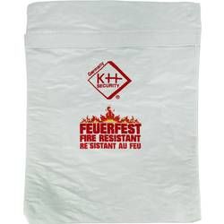 Protipožární taška na dokumenty kh-security 290148, (š x v x h) 275 x 370 x 40 mm, bílá