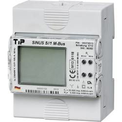 Třífázový elektroměr s připojením měniče digitální Úředně schválený: Ano TIP SINUS 5//1 S0