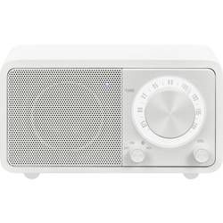 FM stolní rádio Sangean WR-7 Genuine Mini, Bluetooth, bílá