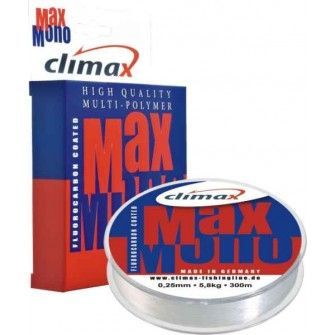 Speciální přívlačový silon CLIMAX Max-Mono 300m 0,18mm / 3,0kg / 300m