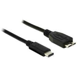 USB 3.1 kabel Delock 83677, 1 m, černá