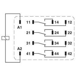 2903686 Relé, 10 KS Phoenix Contact REL-IR4/L- 24AC/4X21