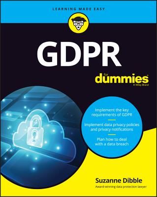 GDPR For Dummies (Dibble Suzanne)(Paperback / softback)