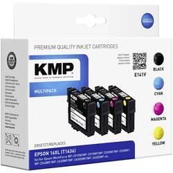 KMP Ink náhradní Epson 16XL, T1631, T1632, T1633, T1634, T1636 kompatibilní černá, azurová, purpurová, žlutá E141V 1621,4050