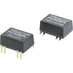 DC/DC měnič napětí, SMD TracoPower TDR 2-1213SM, 12 V/DC, 15 V/DC, 134 mA, 2 W, Počet výstupů 1 x