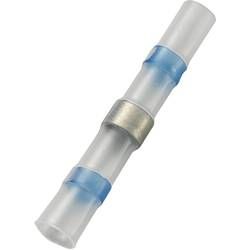 Krimpovací spojka se smršťovací bužírkou TRU COMPONENTS 736437, 1 - 2.50 mm², plná izolace, modrá, 20 ks