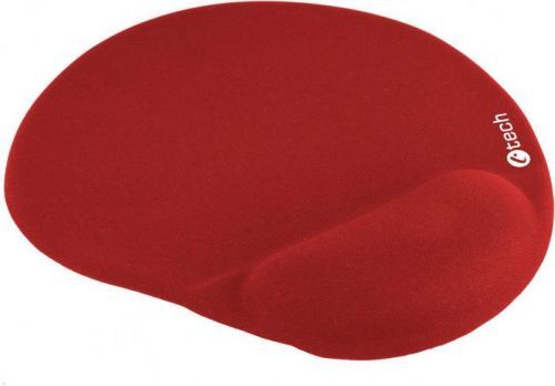 C-TECH Podložka pod myš gelová C-TECH MPG-03, červená, 240x220mm (MPG-03R)