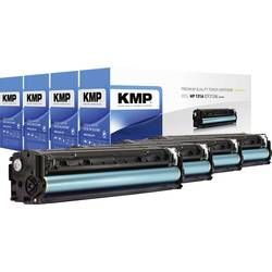 KMP sada tonerů náhradní HP 131A, 131X, CF210A, CF210X, CF211A, CF212A, CF213A kompatibilní černá, azurová, purppurová, žlutá 2400 Seiten H-T171V