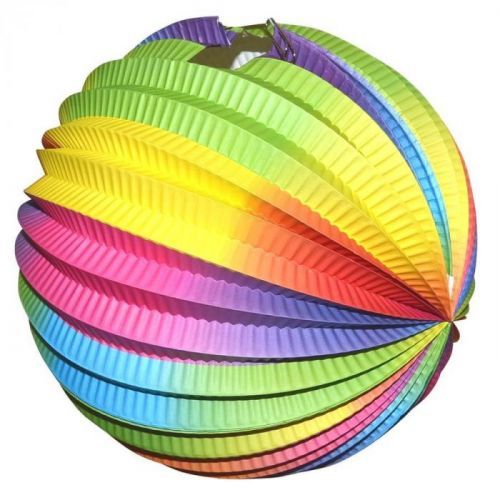 Wiky Lampion koule rainbow 25 cm