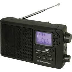 Světový radiopřijímač Roadstar TRA-2340PSW, SV, FM, černá