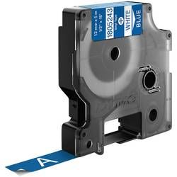 Páska do štítkovače DYMO 1805243, 12 mm, 5.5 m, bílá, modrá