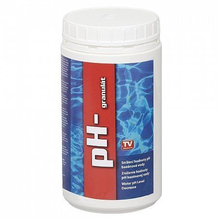 Clean Pool Bazénový pH minus granulát 1 kg samostatně