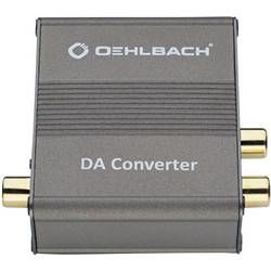 Audio konvertor Toslink zásuvka (ODT), cinch zásuvka ⇔ cinch zásuvka Oehlbach DA Converter 6064