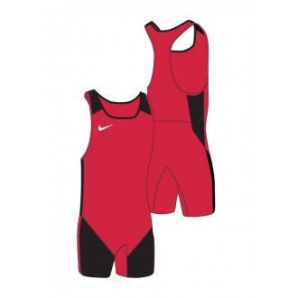 Nike Pánský Weightlifting Singlet – Red/black 652863-661