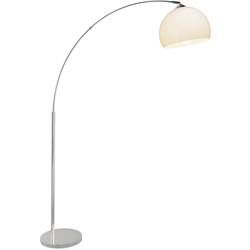 Stojací lampa halogenová žárovka E27 60 W Brilliant Vessa 92940/75 chrom, bílá