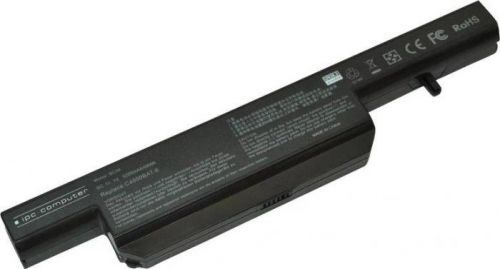 Akumulátor do notebooku ipc-computer AW150I 11.1 V 5200 mAh, Náhrada za originální akumulátor6-87-C480S-4G41, 6-87-C480S-4P4, 6-87-C480S-4P41, 6-87-C480S-4P42, 6-87-E412S-4Y4, C4500BAT-6, 6-87-C480S-4G4, 6-87-C480S-4G4B, 6-87-E412S-4D7A, 6-87-C480S-4