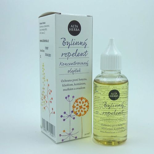 Bylinný repelent Koncentrovaný olejíček 50ml