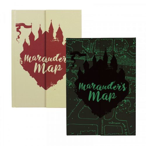 Posters Harry Potter - Mauraders Map A5 Zápisník