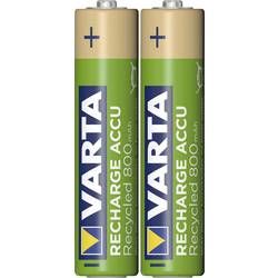 Akumulátor AAA Ni-MH Varta Recycled Ready to Use, 800 mAh, 1.2 V, 2 ks