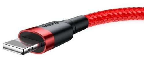 Baseus Cafule Datový Kabel Lightning, 2 M, Červená Calklf-c09