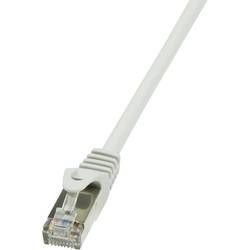 Síťový kabel RJ45 LogiLink CP2092S, CAT 6, F/UTP, 10 m, šedá