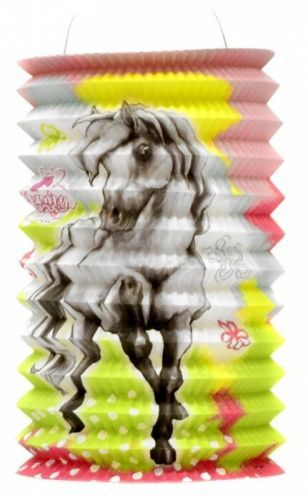 Lampion vytahovací Charming Horses 28 cm - 1200/1504980