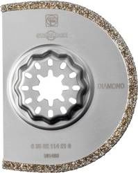 Diamant segmentový pilový list 75 mm Fein 63502114210 Vhodné pro značku (multifunkční nářadí) Fein, Makita, Bosch, Milwaukee, Metabo SuperCut, MultiMaster 1 ks