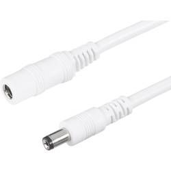 Nízkonapěťový prodlužovací kabel TRU COMPONENTS TC-2516014, vnější Ø 5.5 mm, vnitřní Ø 2.1 mm, 3 m, 100 ks