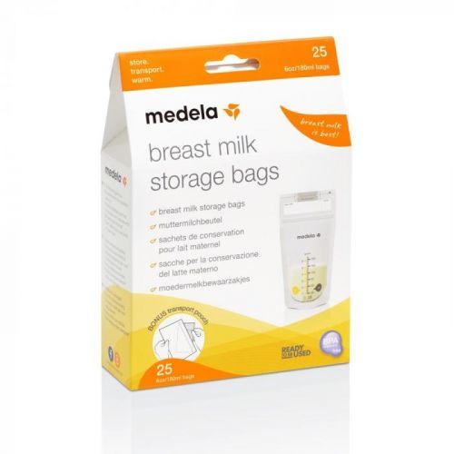 MEDELA Sáčky na skladování mateřského mléka, 180 ml - bal. 25 ks