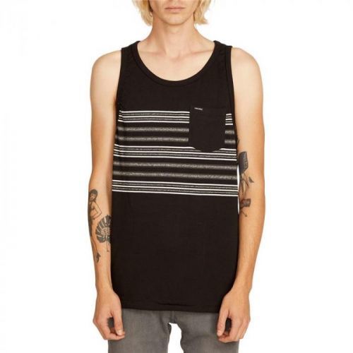 tílko VOLCOM - Threezy Tank Black (BLK) velikost: S