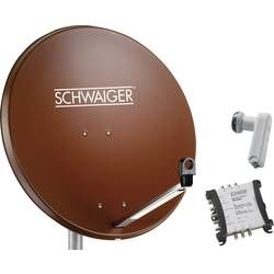 Satelit bez přijímače 6 Schwaiger SPI9962SET5 80 cm