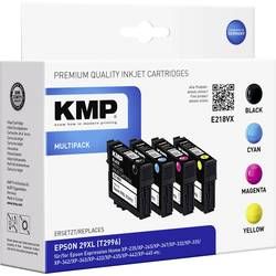 KMP Ink náhradní Epson 29XL, T2996, T2991, T2992, T2993, T2994 kompatibilní černá, azurová, purppurová, žlutá E218VX 1632,4050