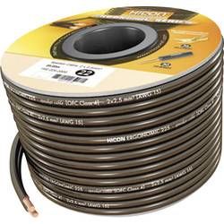 Reproduktorový kabel Hicon HIE-225-2000, 2 x 2.50 mm², černá, 20 m