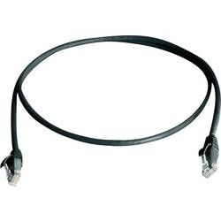 Síťový kabel RJ45 Telegärtner L00006A0338, CAT 6, U/UTP, 25 m, černá