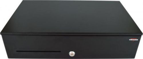 VIRTUOS Pokladní zásuvka SK-500C - s kabelem, pořadač 6/8, 9-24V, černá (EKN0110)