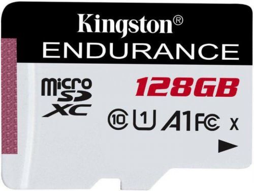 KINGSTON 128GB microSDXC Kingston Endurance CL10 A1 95R/45W bez adapteru (SDCE/128GB)