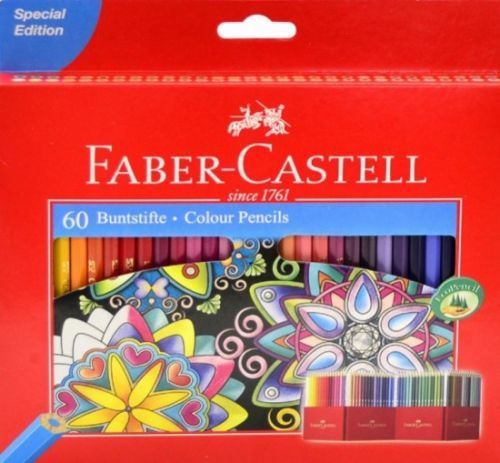 Faber Castell Pastelky - Faber Castell - šestihranné - 60 ks - 111260