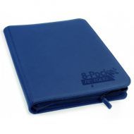 Ultimate Guard Album 8-Pocket QuadRow Zipfolio Xenoskin Dark Blue