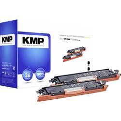 KMP sada 2 ks. toneru náhradní HP 126A, CE310A kompatibilní černá 2400 Seiten H-T148D