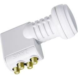 Satelitní konvertor Quad-LNB Smart Titanium Universal TQS Počet účastníků: 4 Velikost feedu: 40 mm se switchem