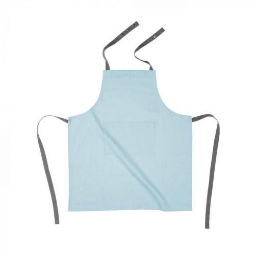 Tyrkysově modrá bavlněná kuchyňská zástěra Tiseco Home Studio