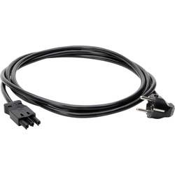 1 ks síťový kabel černá 2 m Kopp 226402048