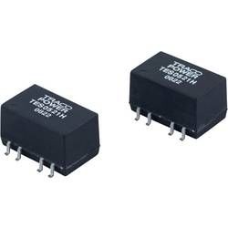 DC/DC měnič napětí, SMD TracoPower TES 2-2413M, 24 V/DC, 15 V/DC, 133 mA, 2 W, Počet výstupů 1 x