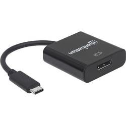 USB / DisplayPort adaptér Manhattan 152020, černá