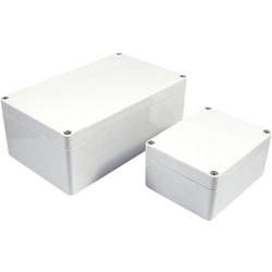 Instalační krabička Axxatronic 7200-232, 222 mm x 146 mm x 75 mm , polykarbonát, šedá