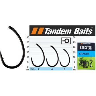 Háček Executor Carp Kraken Tandem Baits 10ks vel.2