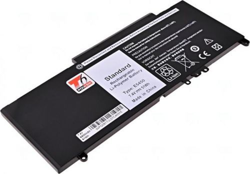 T6 POWER Baterie T6 power Dell Latitude E5450, E5550, E5250, 3150, 3160, 6900mAh, 51Wh, 4cell (NBDE0151)