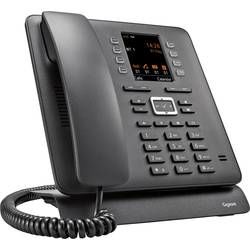 Šňůrový telefon, VoIP Gigaset Pro Maxwell C bluetooth, handsfree, konektor na sluchátka, optická signalizace hovoru TFT černá