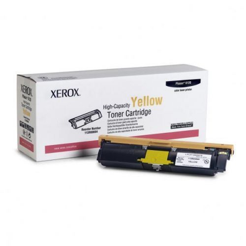 Xerox Toner Yellow pro Phaser 6120 (4.500 str)  - lehce poškozený obal-toner nepoškozen